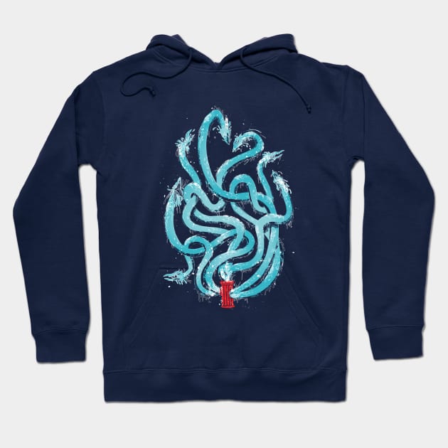 Firehydra! Hoodie by ivejustquitsmoking